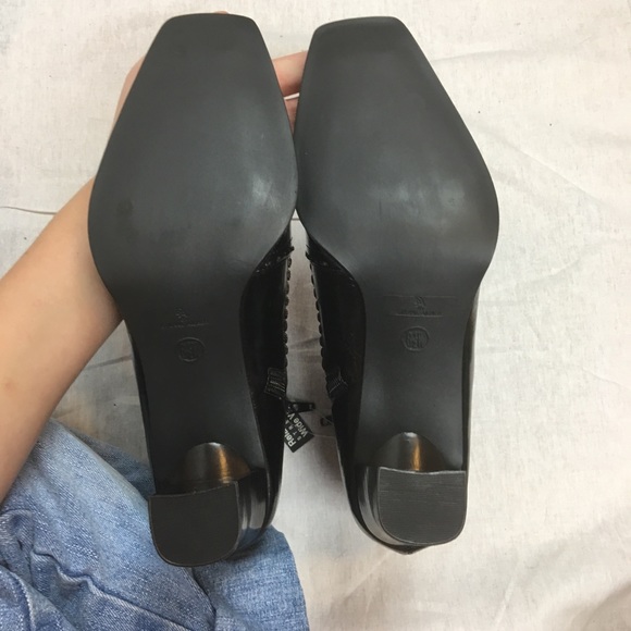 NWT [Etienne Aigner] Square Toe Booties - Picture 6 of 8
